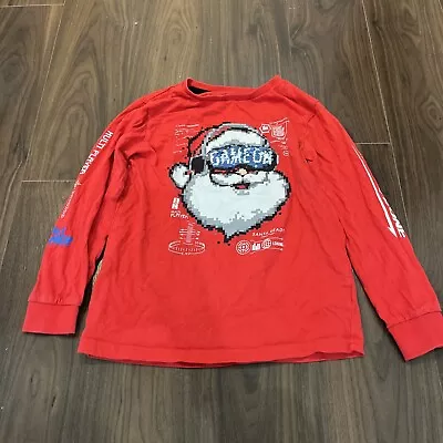 Buy Boys Next Game On Santa Long Sleeve Christmas T-shirt. Age 9 Years • 4.70£