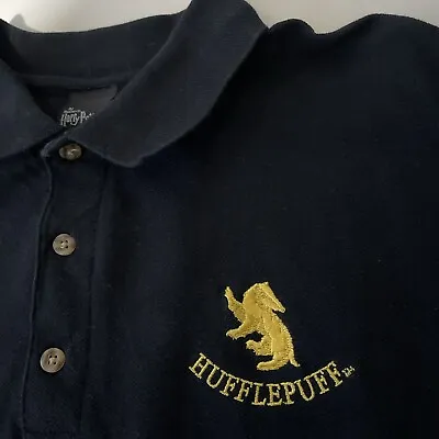 Buy Harry Potter Hufflepuff Polo Shirt Size M (36-38  Chest) Warner Bros Studio Tour • 14.50£