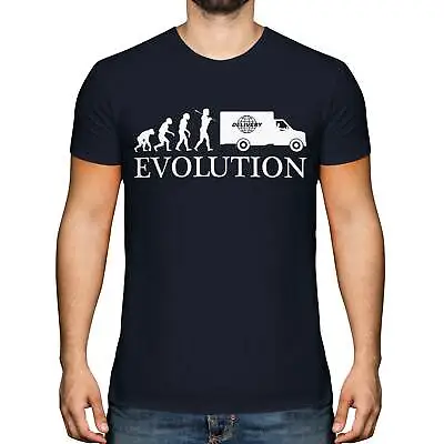 Buy Delivery Truck Evolution Of Man Mens T-shirt Tee Top Gift • 9.95£