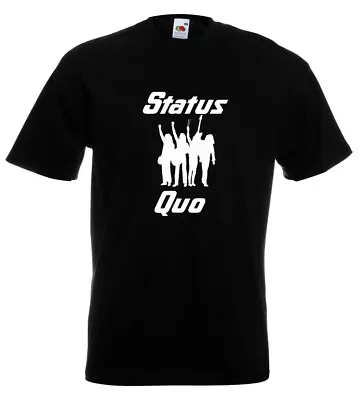 Buy Status Quo T Shirt Rossi Parfitt Rockin All Over The World • 13.95£