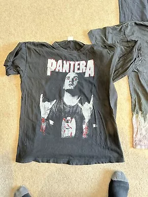 Buy Pantera Vintage T-Shirt 1992 Phil Anselmo Red Eye Body Blood Joy Pain Life Death • 350£