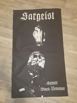 Buy Sargeist Flag Flagge Poster Black Metal Horna Marduk Kriegsmaschine • 21.60£