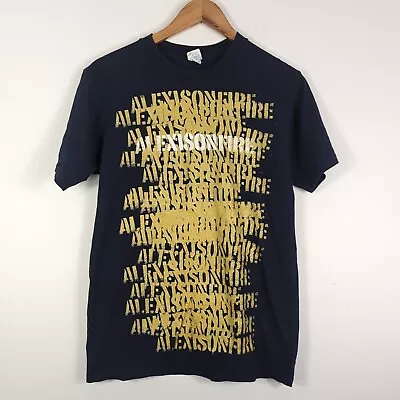 Buy Alexisonfire Gildan Size Small Blue Music Merch Official T Shirt • 18.60£