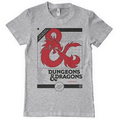 Buy Officially Licensed Dungeons & Dragons - 3 Volume Set Men's T-Shirt S-XXL Sizes • 21.99£