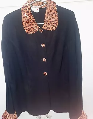 Buy Rockabilly/ Teddy Girl. Ladies Fitted Jacket 22   Pit To Pit • 25£