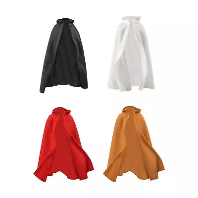 Buy 1/6 Scale Figure Doll Hoodie Cloak Stylish Medieval Knights Cloak For 12'' Inch • 7.72£