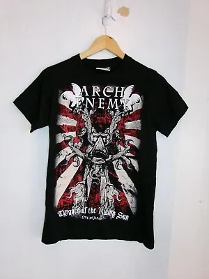 Buy Arch Enemy Shirt Mens Size Small Black Live In Japan • 12.42£