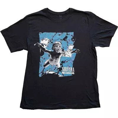 Buy Nirvana - Nevermind Cracked Logo - 100% Official T-shirt - Large ! • 15.99£
