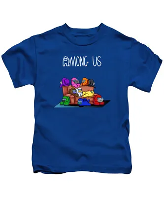 Buy Among Us Kids T-Shirt Tee Top Funny Gaming Gamer Boys Girls (Sofa) • 7.95£