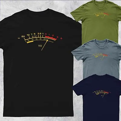 Buy VU Tee Men's Black Cool Meter Analog Gift For Adults Top  Mens T-Shirt #DG • 9.99£