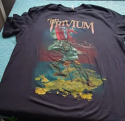 Buy Trivium European Winter Tour 2017 T-Shirt XL • 30£