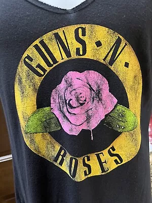 Buy Guns N Roses Ladies Black T-shirt Size Small Axl Rose Slash • 8.65£