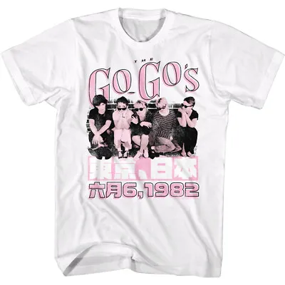 Buy The Go's Japan Tour 1982 Men's T Shirt New Wave Music Merch • 40.37£
