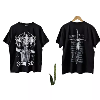 Buy Marduk Merch T-shirt Rom 5:12 Black Metal Panzer • 108£