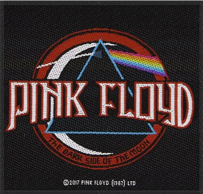 Buy Pink Floyd - Distressed Dark Side Of The Moon Patch - 10cm X 10cm Approx • 3.49£