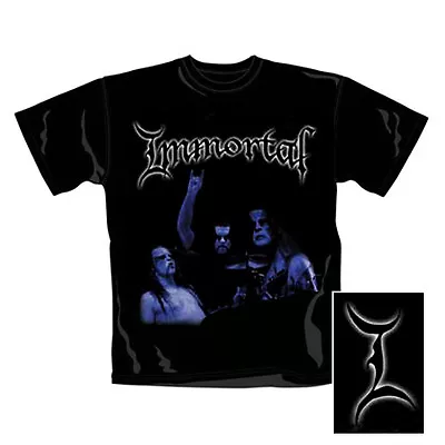 Buy IMMORTAL - Band - T-Shirt - Grüße Size M - Neu  • 18.13£