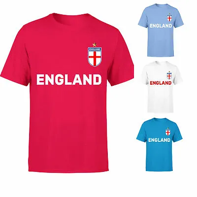Buy England  Kids T Shirt Football Boys & Girls Retro Fans Tee Top • 7.59£