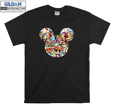 Buy All Characters Disney Mickey Mouse T-shirt T Shirt Men Women Unisex Tshirt 903 • 12.95£