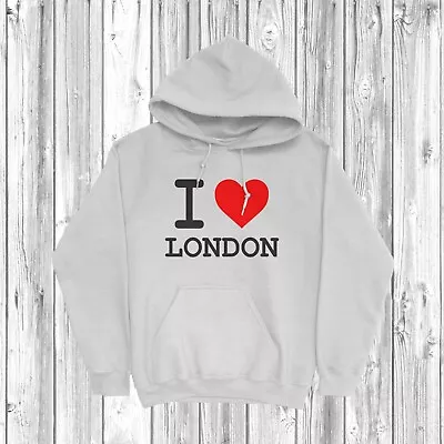Buy I Love London Hoodie S-2XL England UK United Kingdom Country Heart • 27.99£
