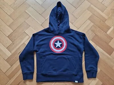 Buy New Without Tags Boys GAP Marvel Captain America Hoodie Age 8-9 Years • 9.99£
