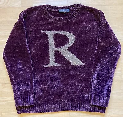 Buy Small 40  Chest Ron Weasley 'R' Harry Potter Ugly Christmas Xmas Jumper Sweater  • 29.99£