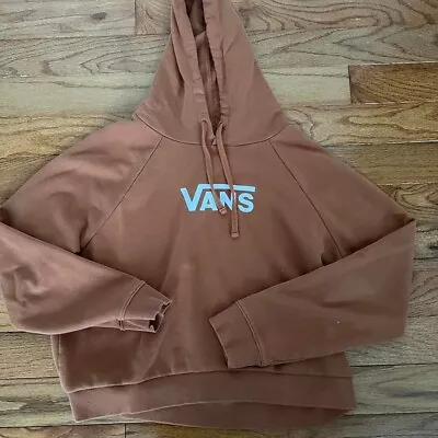 Buy Vans Womens Pull-over Cropped Hoodie - Size XL • 18.90£