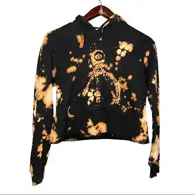 Buy Panic! At The Disco Summer 2018 Pray For The Wicked Cropped Bleach Dyed Hoodie S • 48.19£
