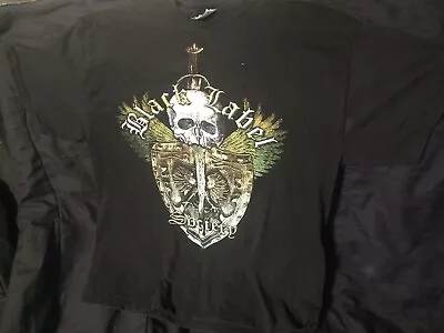 Buy Black Label Society Zakk Wylde Sword Skull Shield Shirt XL Ozzy Osbourne • 19.30£