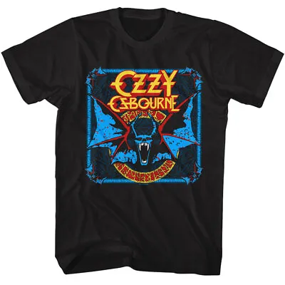 Buy Ozzy Osbourne Horned Fanged Demon Bat Men's T Shirt Metal Band Merch • 51.53£