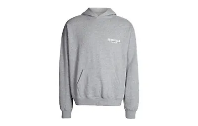 Buy Essentials Fear Of God Rare SS19 Grey Hoodie XS • 95£