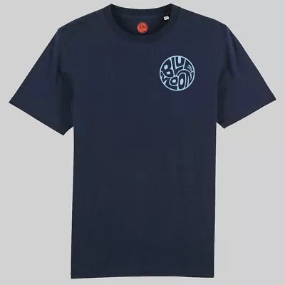 Buy Blue Moon Navy Organic Cotton T-shirt For Fans Of Manchester City Gift • 19.99£