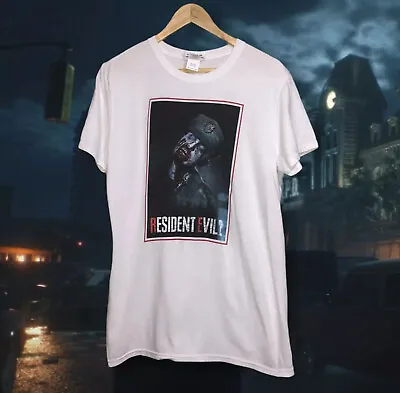 Buy Official Resident Evil 2 T-Shirt M (21x28) - Rare & Retired T-Shirt Design Cool • 35£