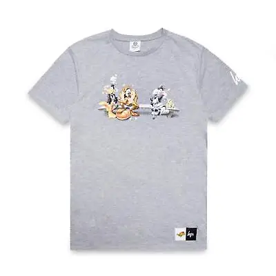 Buy Boys Kids Juniors Hype Space Jam Taz Daffy Duck Grey Tee T-Shirt - 13 Years • 4.99£