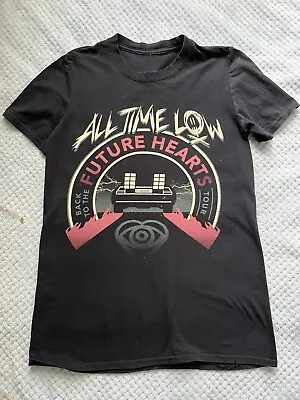Buy All Time Low Band - Back To The Future Hearts Tour T Shirt Size S 34” Chest • 12£