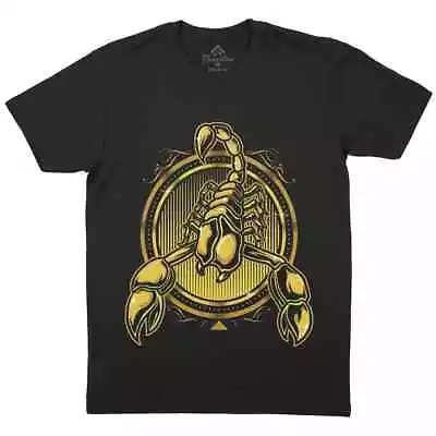Buy King Scorpion Mens T-Shirt Animals Gold Mine Star Astrology Sign P470 • 14.99£