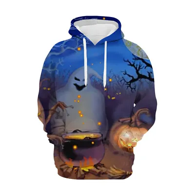 Buy 21 Styles Halloween Fright Night Hoodies Streetwear Sweatshirt Print Jacket  • 19.10£