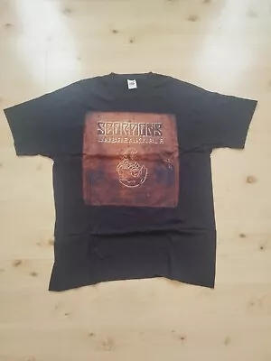 Buy Scorpions Band Unbreakable Tour T Shirt Fruit Of The Loom XL • 11.99£