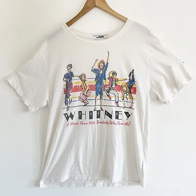 Buy Women's Whitney Houston Graphic Tee Shirt Medium • 48.18£