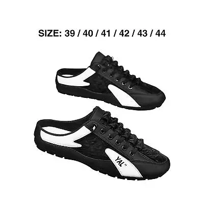 Buy Men Slip On Mule Sneakers Trendy Anti Slip Slippers Low Top Casual Sports Shoes • 22.08£