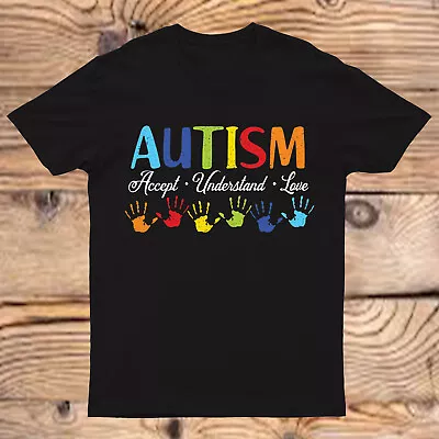 Buy WORLD AUTISM AWARENESS DAY Accept Understand Love Autism #EDG Mens T-Shirts • 7.59£