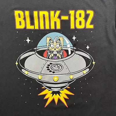 Buy Blink 182 - Rabbit UFO T Shirt Men's Large 2023 / 24 World Tour Official Merch • 82.36£