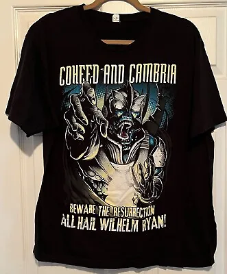 Buy Coheed And Cambria Wilhelm Ryan [artwork] RARE Concert T-shirt • 23.63£