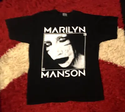 Buy Marilyn Manson  Rare Vintage 2012 Hey Cruel World Tour T Shirt  (L) • 25£