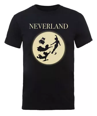 Buy Disney Peter Pan Moon Silhouettes T-Shirt NEW OFFICIAL • 10.59£