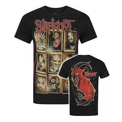 Buy Slipknot T-Shirt New Masks Rock Metal Official Band New Black • 15.95£