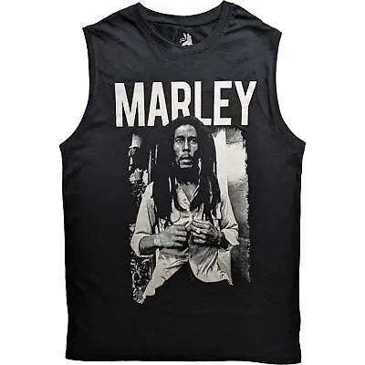Buy Bob Marley Marley B&W Vest Official Tee T-Shirt Mens Unisex • 15.99£