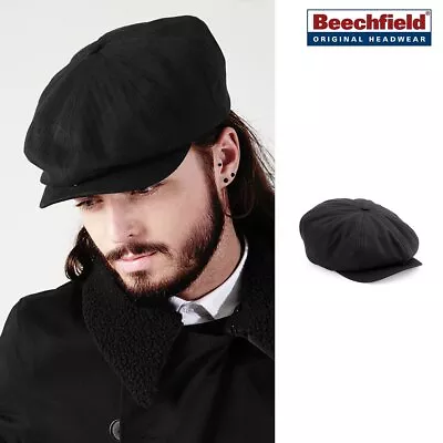 Buy Beechfield Newsboy Cap -Old School Classic Retro/casual/stylish/costume Hat B624 • 11.69£