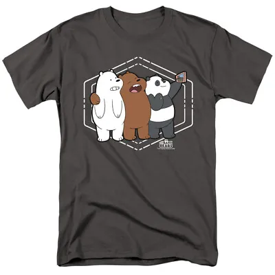 Buy We Bare Bears Selfie Licensed Adult T-Shirt • 17.04£