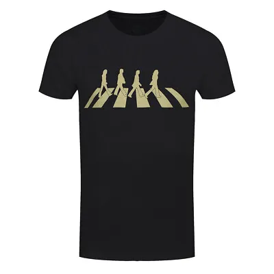 Buy The Beatles T-Shirt Abbey Road Silhouettes Official Black New • 14.95£