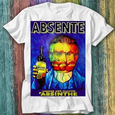 Buy Absinthe Absente Vincent Van Gogh T Shirt Top Tee 479 • 6.70£